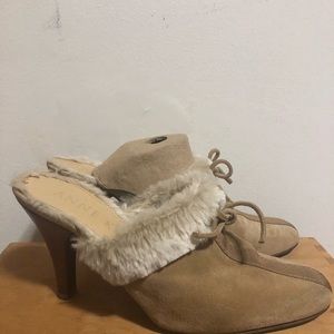 Anne Klein Furry Heels